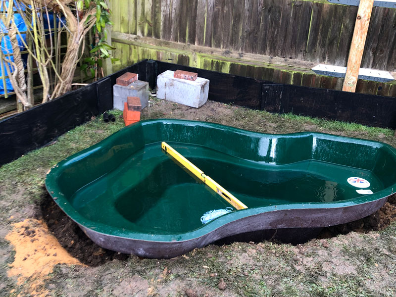 Garden Pond Construction