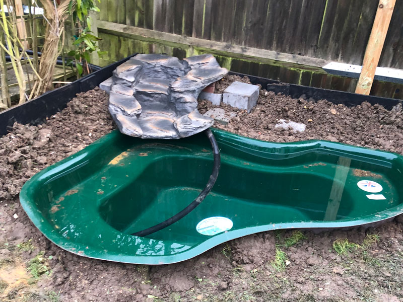 Garden Pond Construction